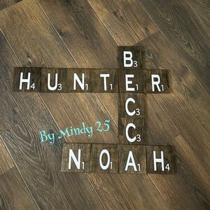 Kayla Miller - Scrabble Tile Game - $39.00